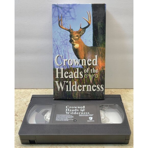 Crowned Heads Of The Wilderness VHS Documentary White Tail Deer Moose Antelope - Picture 7 of 7